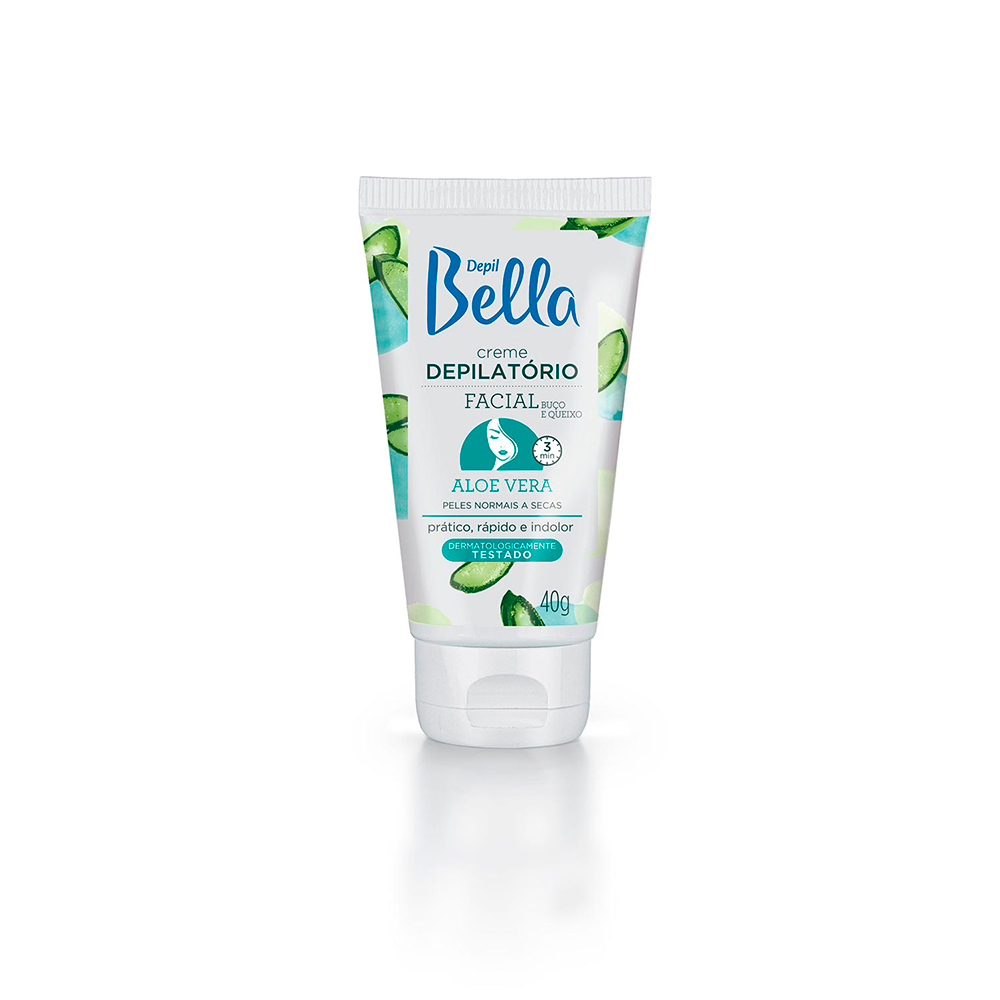 Creme Depilatório Facial Depil Bella Aloe Vera 40g