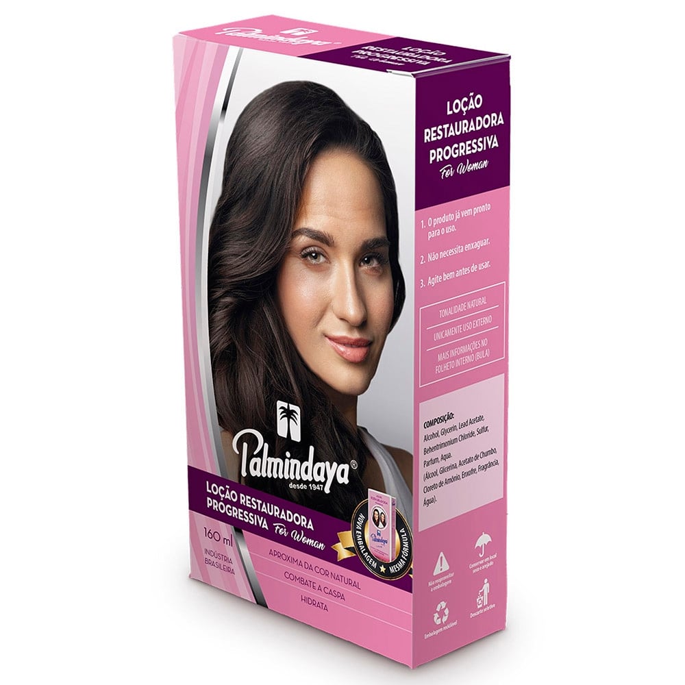 Loção Restauradora Palmindaya for Women 160 ml