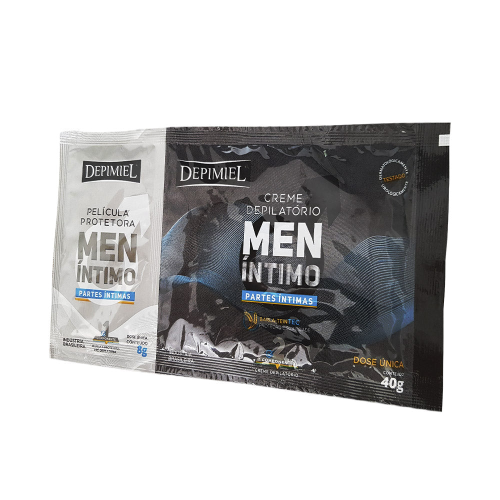 Sachê Depimiel Creme Depilatório Men Íntimo 48g
