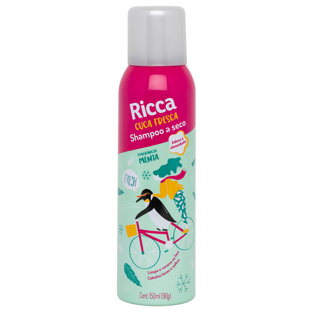 Shampoo a Seco Ricca Menta Cuca Fresca 150 ml