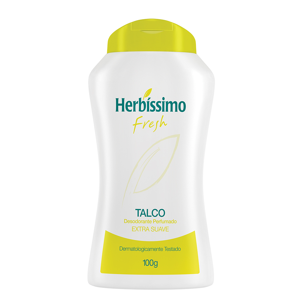 Talco Desodorante Herbíssimo Fresh 100g